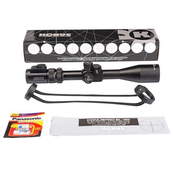 Оптический прицел KONUS KONUSPRO EL-30 6-24x50 LCD 3623 фото