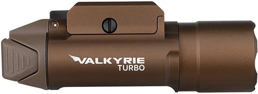 Olight Valkyrie Turbo Flashlight. Desert Tan