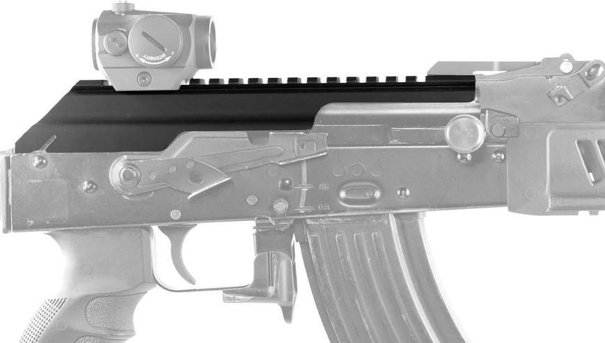 Кришка ствольної коробки ME для карабінів на базі АКМ/АК-74 з планкою Weaver/Picatinny 1310 фото