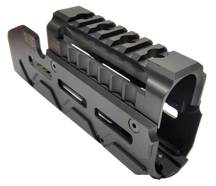 Цевье МЕ тактическое для Сайги (мысл. версия). M-LOK. к:черный 2260 фото