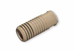 Xgun GHOST Flash Hider for AK-74, AKSU (compatible with XGUN SilentLock MBC) 24x1.5 thread FDE 420 AISI Stainless Steel