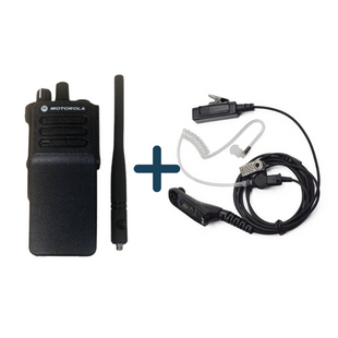 Портативна радіостанція Motorola DP4400E VHF AES 256 + гарнітура 8226 фото