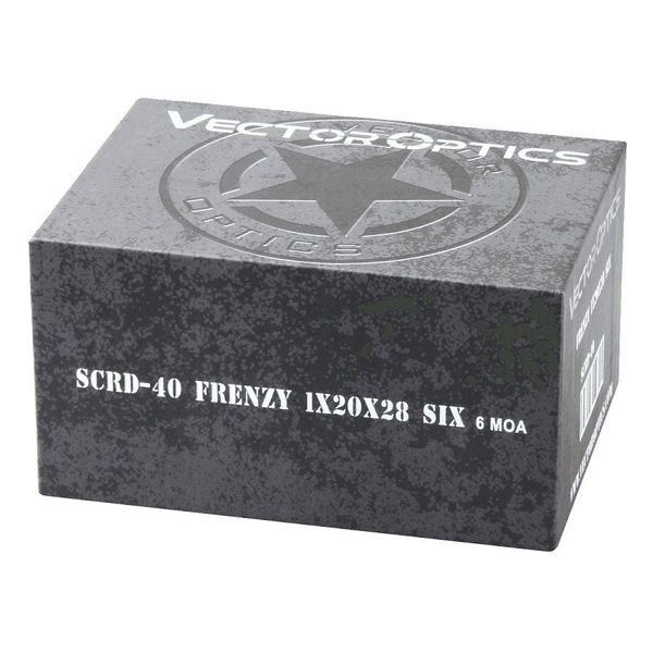 Приціл коліматорний Vector Optics Frenzy 1x20x28mm 6 MOA Red Dot (SCRD-40) (08100) 1022 фото