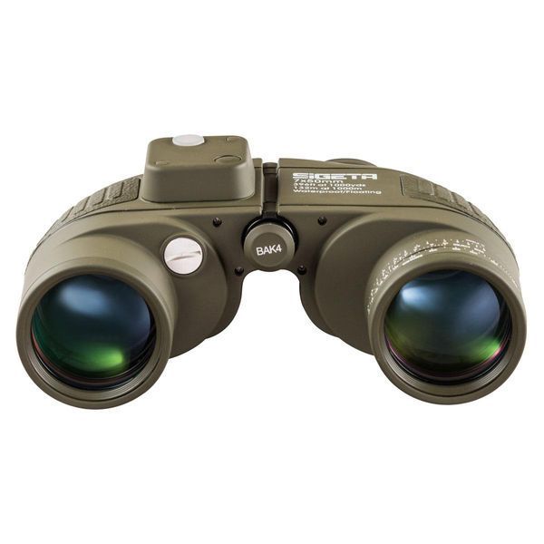 Бінокль SIGETA Admiral 7x50 floating/compass/reticle морський 3533 фото