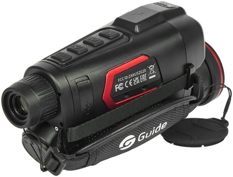 Thermal/digital monocular GUIDE TL650 2.8-22.4x50 640x480@12&mu;m with rangefinder