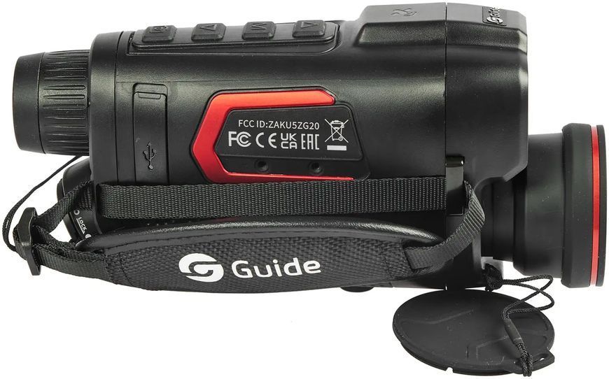Thermal/digital monocular GUIDE TL650 2.8-22.4x50 640x480@12&mu;m with rangefinder