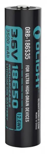 Аккумуляторная батарея Olight 18650 HDС (10A) 3500mAh 5552 фото