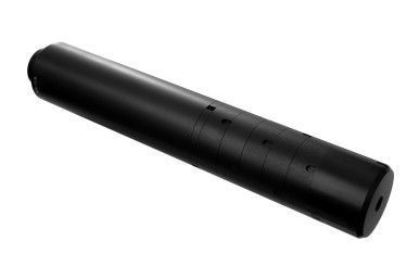 Nielsen Sonic 45 (5/8"-24) Sound Moderator calibers: 243Win, 6.5x55, 270Win, 7mm, 7mm mag. 30 06, 308Win, 300
