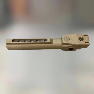 Труба для приклада АК фиксированная DLG-146-beige, Койот, Mil-Spec, АК 47/74 трубный фиксированный адаптер 6163 фото