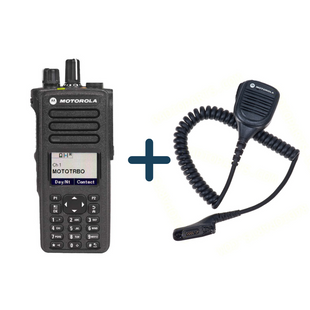 Рація Motorola DP4800E VHF AES 256 + тангенти PMMN4024 8231 фото