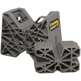 Caldwell DeadShot Air Combo Shooting Rest (Ghost Gray) &mdash; Front and Rear Support Set