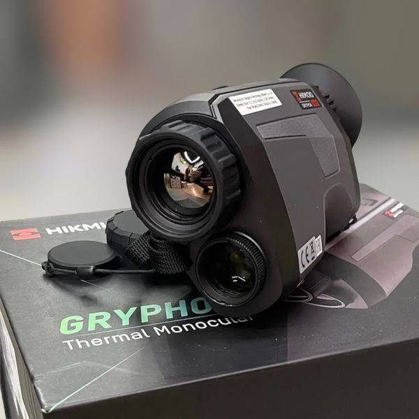 Тепловизионный монокуляр HikMicro Gryphon GH25, 25 мм, цифровая камера 1080p, Wi-Fi 0287 фото