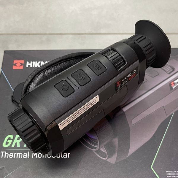 Тепловизионный монокуляр HikMicro Gryphon GH25, 25 мм, цифровая камера 1080p, Wi-Fi 0287 фото
