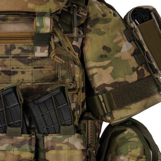 Плитоноска жіноча Warmor gen 3 FL MAX з максимальним набором підсумків і захистом шиї та плечей 1 клас 4992 фото