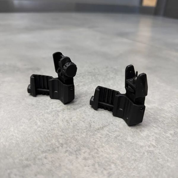 DLG Tactical DLG-184 45&deg; Front and Rear Sight on Picatinny