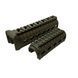 Цівка на АК 47/74 DLG TACTICAL (DLG-099) полімерна, колір Олива, 2 планки picatinny з кріпленням M-LOK 0219 фото 2