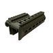 Цівка на АК 47/74 DLG TACTICAL (DLG-099) полімерна, колір Олива, 2 планки picatinny з кріпленням M-LOK 0219 фото 4