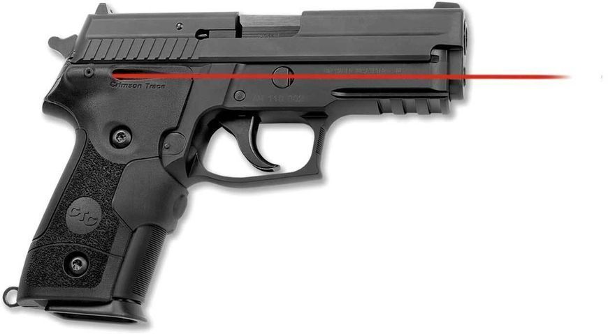 Лазерний цілевказівник Crimson Trace LG-429 на ручка для SIG SAUER P229. Колір - Червоний 1957 фото