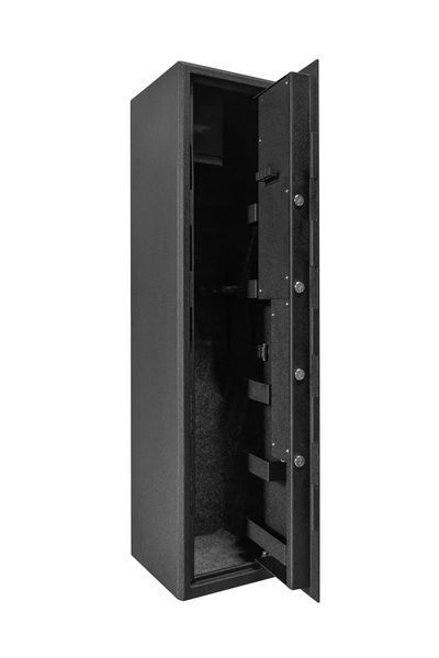 SPIKA gun safe S2B, medium, additional external compartment, 150x36x36 cm, 59 kg