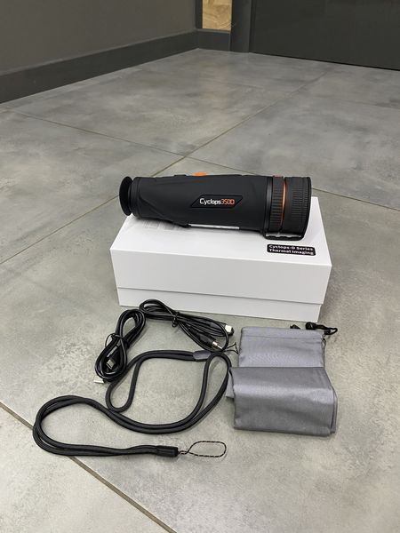 Тепловизор ThermTec Cyclops 350D, 25/50 мм, AI-режим распознавания и оценки дистанции, Wi-Fi 0298 фото