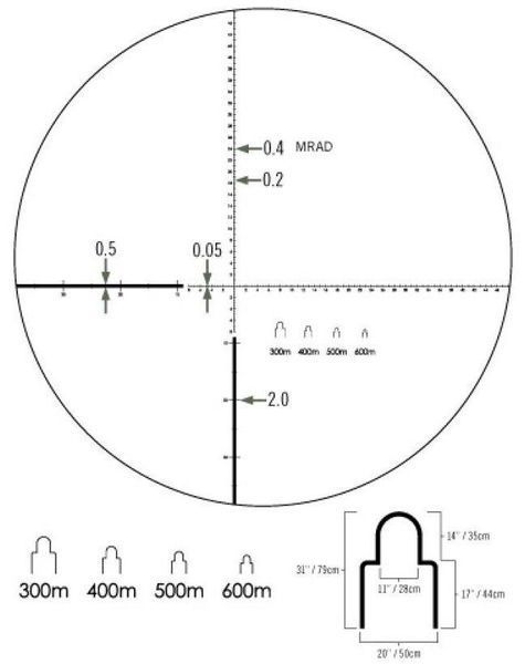 Бінокль Vortex Ranger HD 10х50 з далекомірної сіткою MRAD 0611 фото