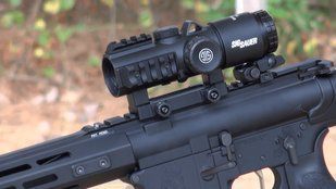 Приціл оптичний SIG Sauer Optics Bravo3 Battle Sight, 3x24mm horseshoe dot illum reticle. 1230 фото