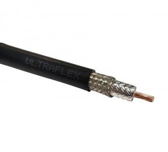 Coaxial cable Kingsignal KSR400UF Ultra Flex 50 Ohm extremely flexible &Oslash;10.1 mm