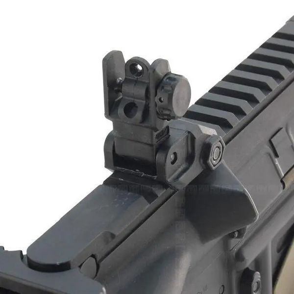 DLG TACTICAL (DLG-166) Low Front and Rear Sight Black on Picatinny