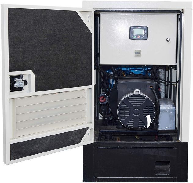 Генератор трехфазный дизельный IMC 25KVA/20 кВт с кабиной 4088 фото