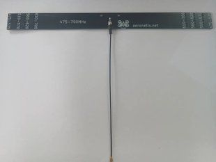 Receiving dipole antenna for FPV drone control 475 - 700 MHz (10cm cable) Aeronetix