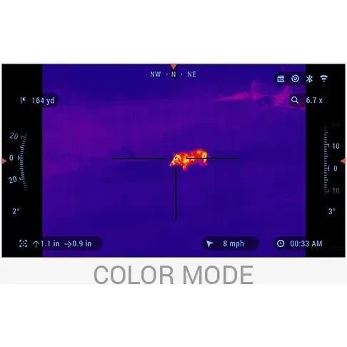 Thermal imaging sight ATN MARS LT 320 2-4x Color: Black, MSLT3219