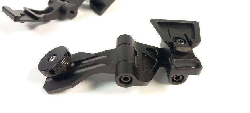 Aluminum J-arm mount for PVS14 night vision device