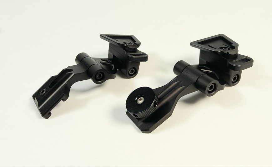 Aluminum J-arm mount for PVS14 night vision device