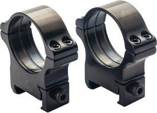 Rusan Rings. Weaver. Steel. &Oslash; 30 mm. BH10 mm