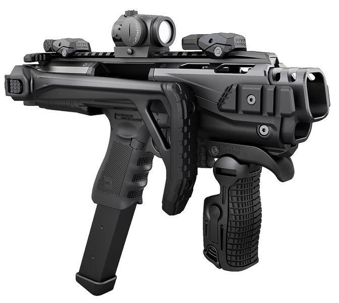 Обвес тактический FAB Defense K.P.O.S. Scout для Glock 17/19. Цвет: черный 1966 фото