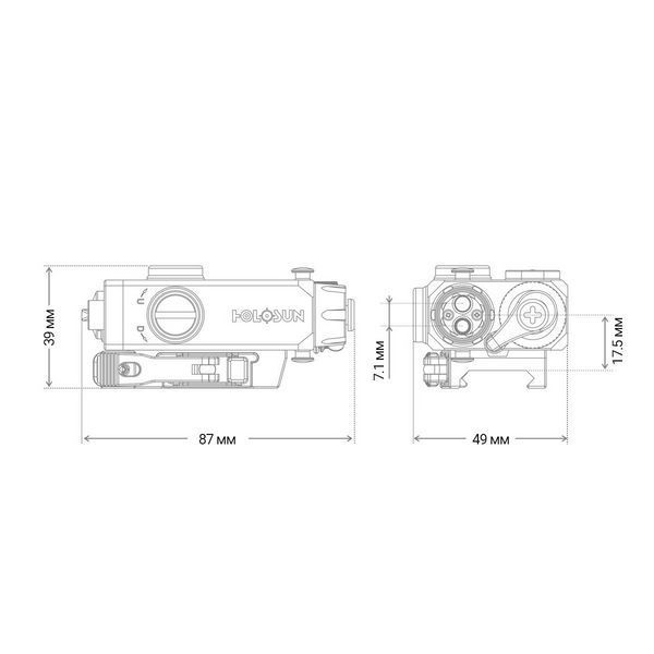 Блок Holosun LS221R з ЛЦВ 6564 фото