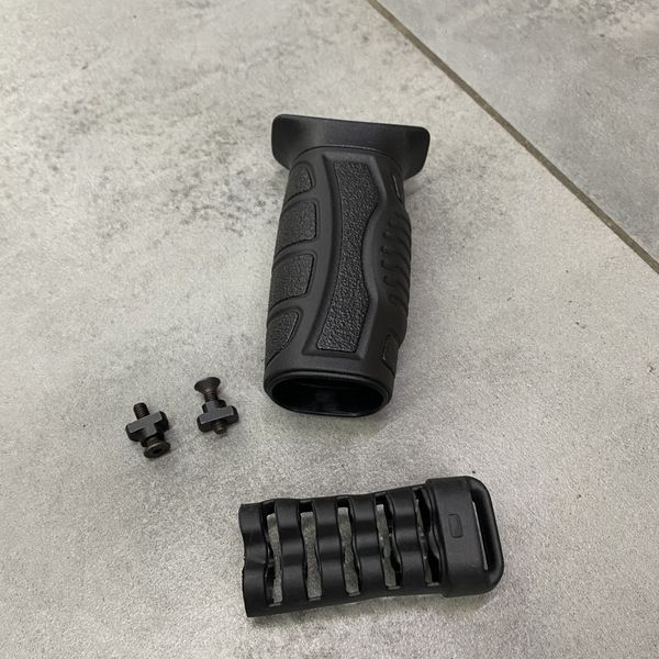 Рукоятка переноса огня DLG Tactical (DLG-165), на M-LOK, цвет Чёрный, прорезиненная, с отсеком для хранения 0252 фото