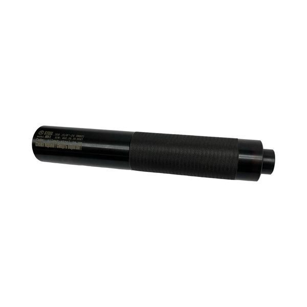 Глушитель Steel Gen 2 .308 резьба 5/8х24 UNEF - 215 мм. Цвет: Черный, Gen2.308.5/8-24 0476 фото