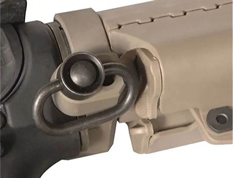 Troy Pro Grade Receiver End Plate Swivel. FDE