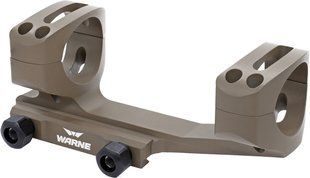 Крепление-моноблок Warne X-Skeleton Mount. d - 30 мм. Ultra High. Weaver/Picatinny. FDE 2517 фото