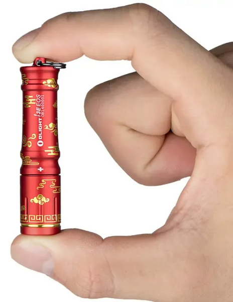 Olight i3E EOS Auspicious Clouds Keychain Flashlight