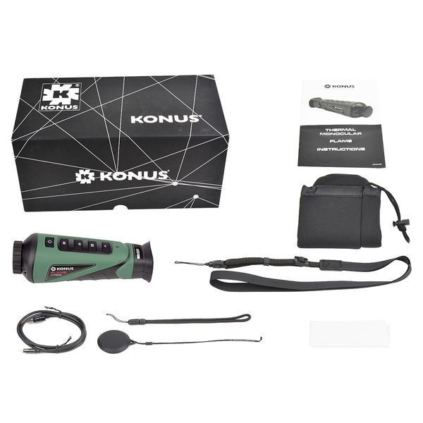 Thermal imaging monocular KONUS FLAME 640x512