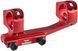 Кріплення-моноблок Warne X-Skeleton Mount. d - 30 мм. Ultra High. Weaver/Picatinny. Red 2522 фото 2