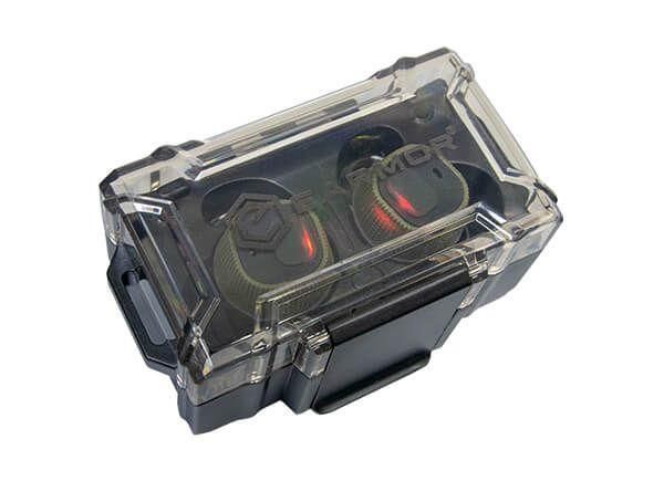 Активні тактичні беруші для стрільби Earmor M20. Колір: Coyote, M20-CB 0460 фото