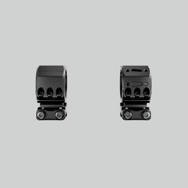 Scope Rings RSM-01 34 mm 0 MIL / 30 mm Black GEN2 DAVIKA