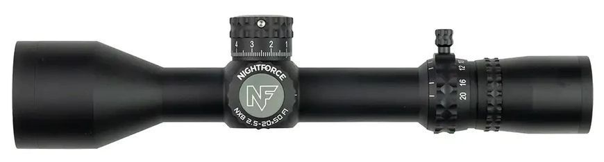 Приціл Nightforce NX8 2.5-20x50 F1 ZeroS. Сітка Mil-XT з підсвічуванням 0801 фото