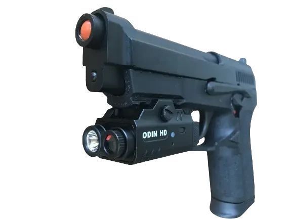 X-GUN ODIN HD Flashlight with HD Video Camera on Picatinny