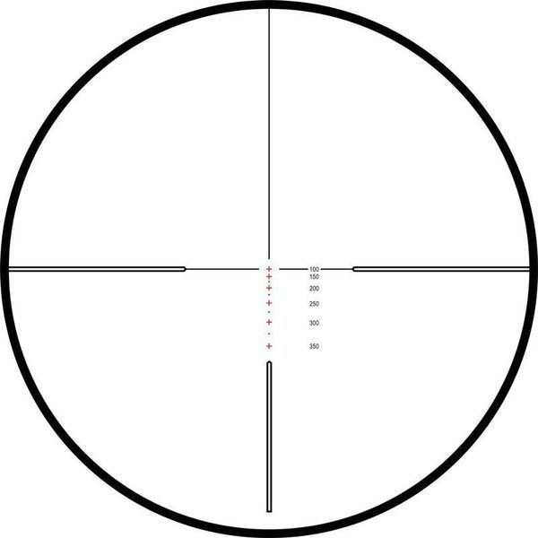 Прицел оптический Hawke Vantage 4-12x40 AO сетка 17HMR 12х с подсветкой 0670 фото