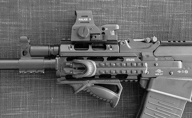 FAB Defense VFR-RPK Handguard for RPK. Material - Aluminum. Color - Black