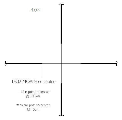 Прицел оптический Hawke Vantage 4x32 сетка 30/30 Duplex 5830 фото